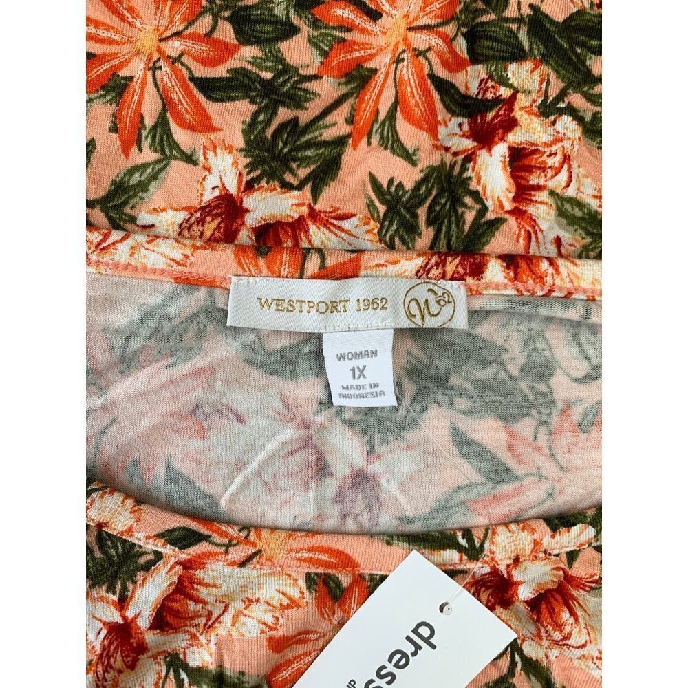 Westport Women's Floral Summer Top - Picture 4 of 7